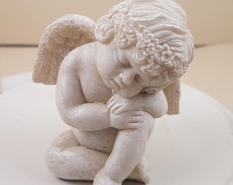 Vintage Cherub Figurine sleeping angel