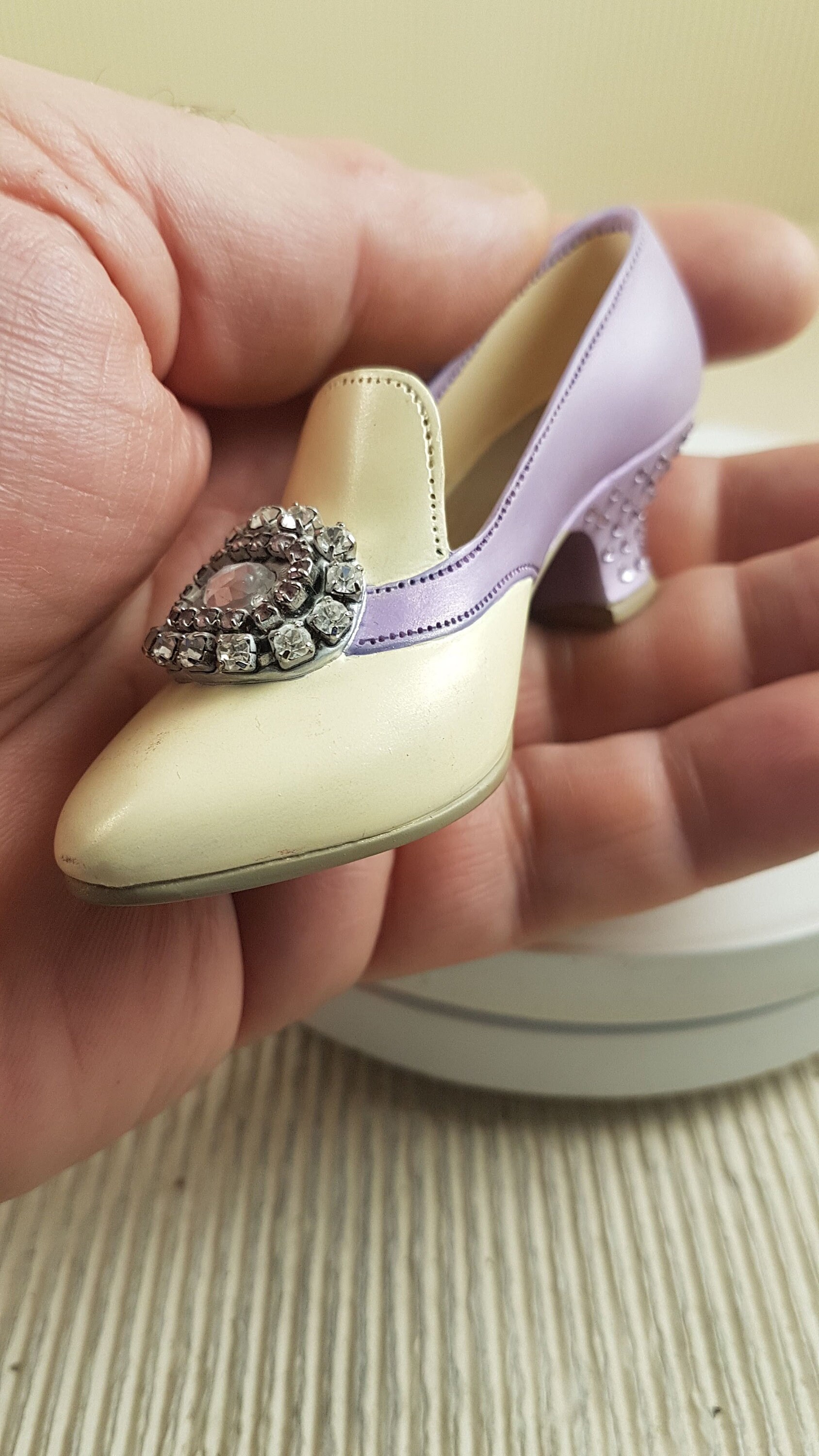 Raine Miniature Jeweled Heel Shoe Sculpture - 1998 Collectible - Etsy