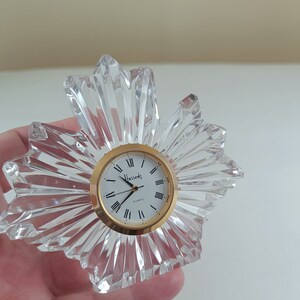Vintage Mini Clock Mantel Table Clock, Collectible Dollhouse Clock ...