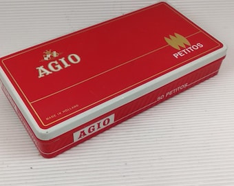 Scatola di sigari AGIO vintage