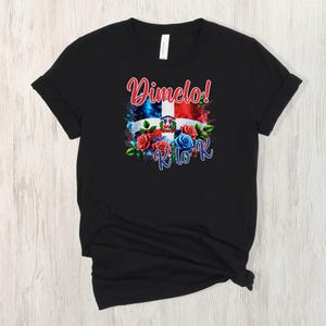 Dominican Flag Summer Tee, Dominican Republic T-Shirt, Patriotic Tee, Vacation Shirt, Caribbean Pride Top