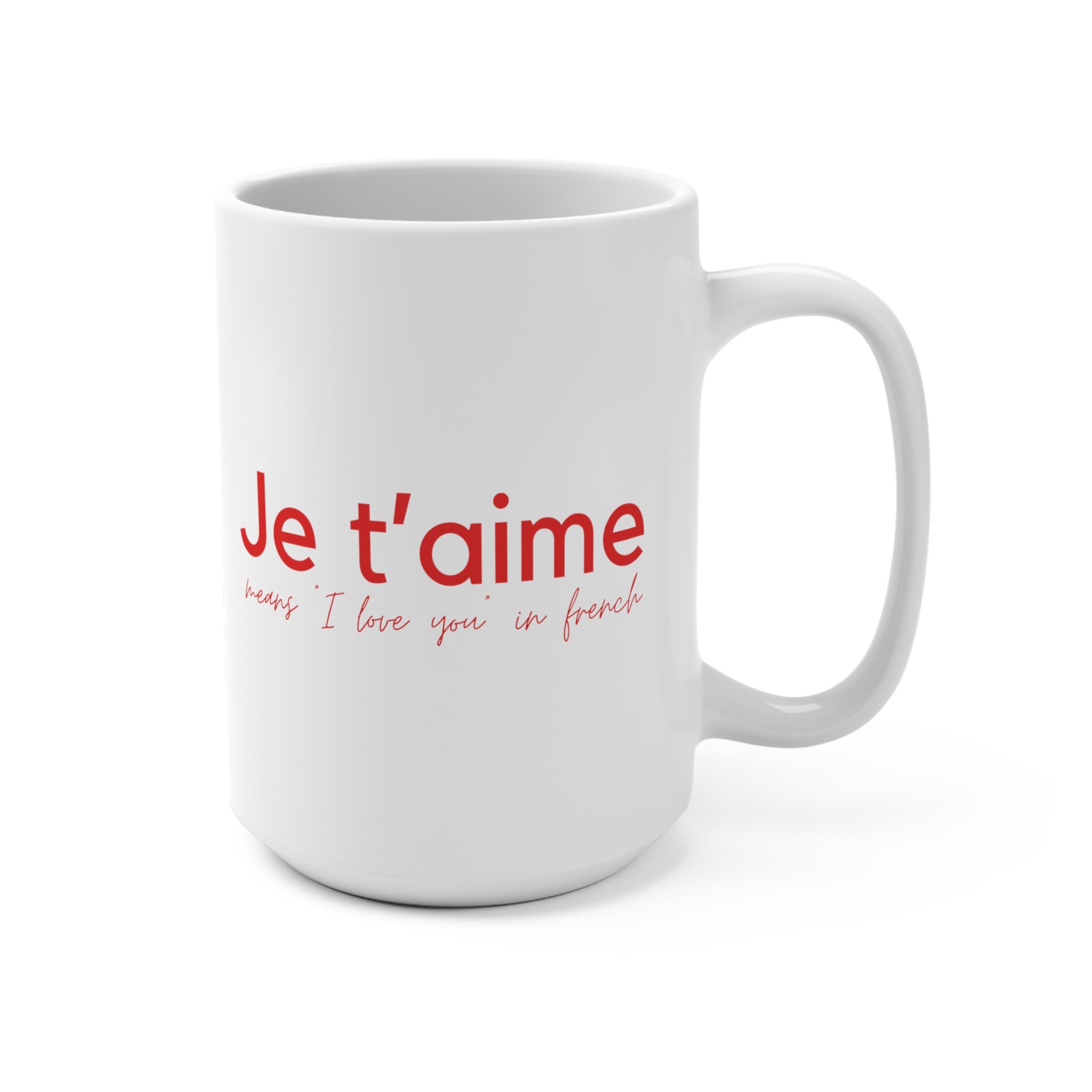 MUG VINTAGE - JE T AIME GRAND COMME CA