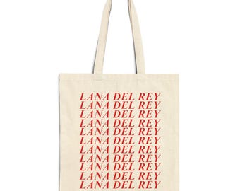Lana Del Rey Canvas Tote Bag, Beach Bag.