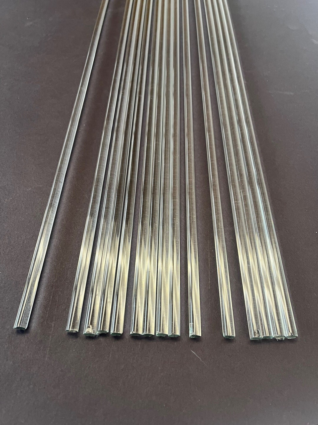 15 Solid Glass Rods / Dowels - Each 48 Inches Long and 8mm (0.31 Inches ...