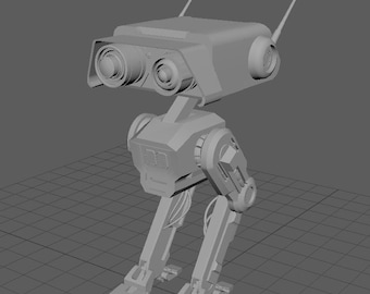 Droide BD-1: Jedi Fallen Order/Survivor, modelo de impresión 3D (430 mm)
