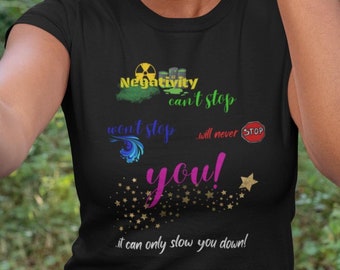 Positivity Tee: Mental Health, Inspirational Gift, Good Vibes Only