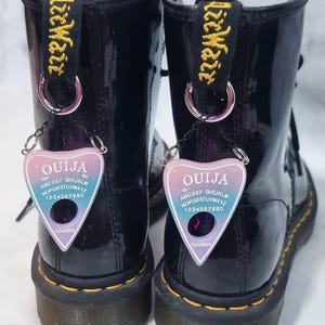 Ouija Planchette charm - Boot Charms - Witchcore - Boot Accessories