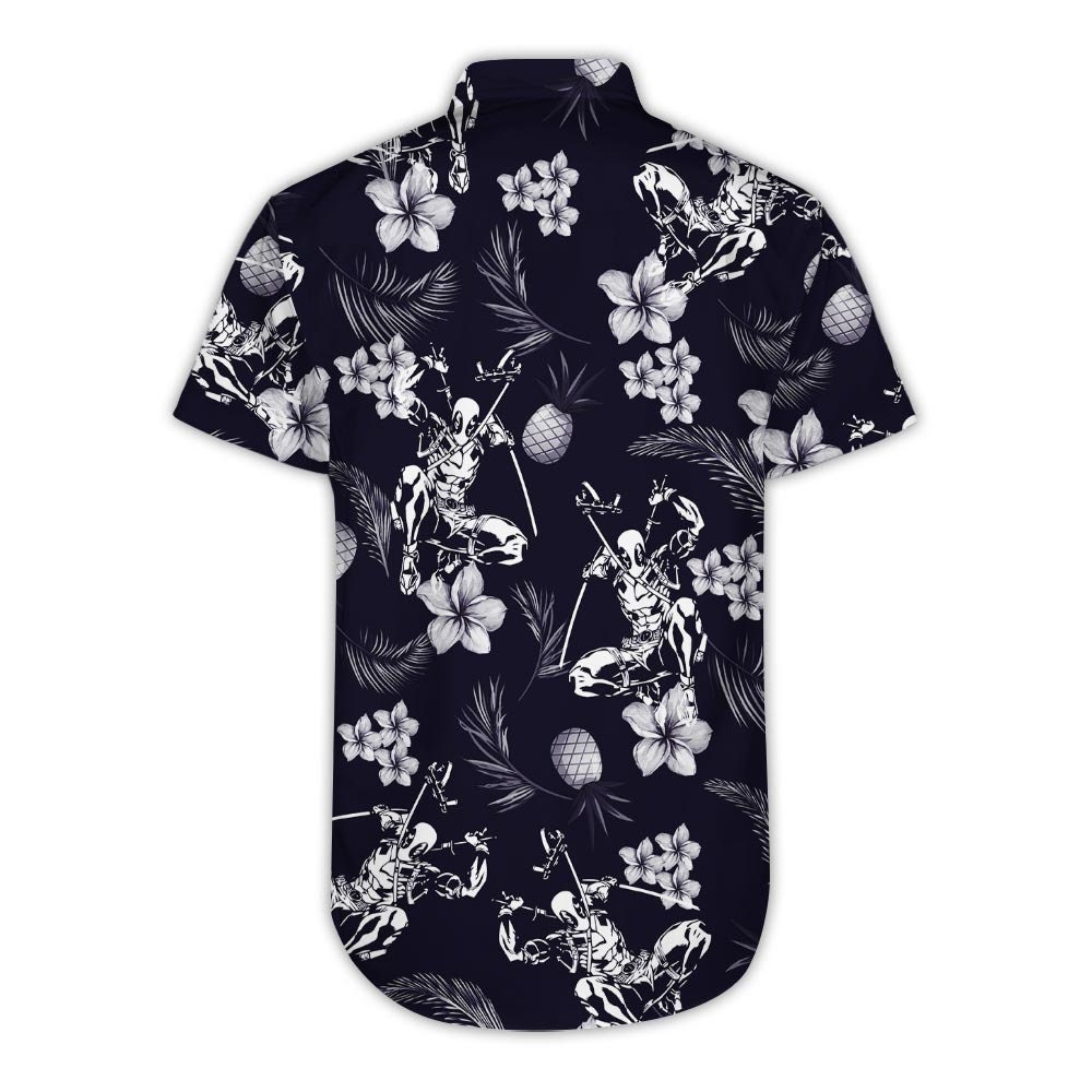 Marvel Deadpool Tropical Hawaiian Shirt sold by Dull | SKU 46420052 ...