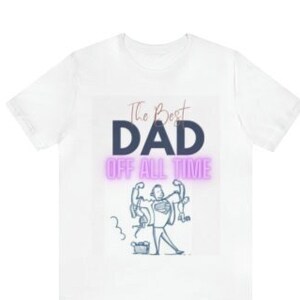 Jersey del Día del Padre para el mejor papá / camiseta pour la fêtes des pères
