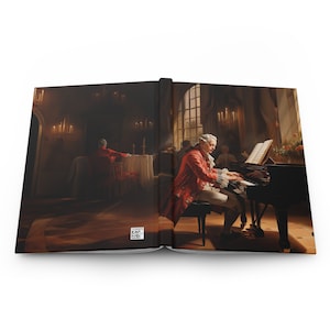 Napoleonic Era Pianist - Royal Palace Serenade Hardcover Journal