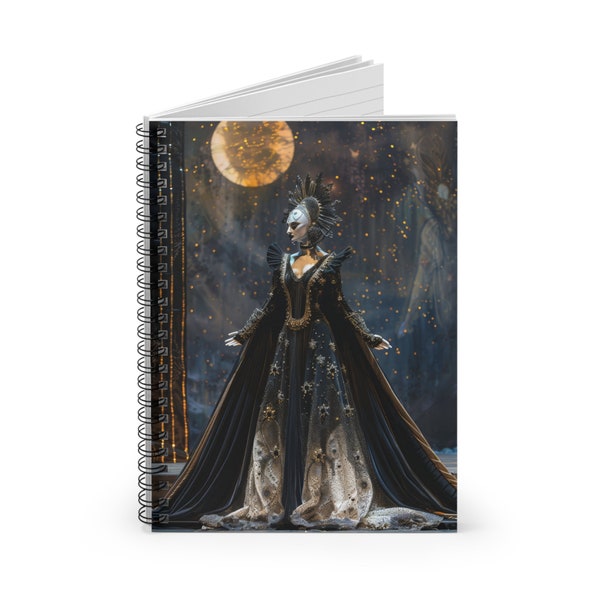 Queen of the Night Notebook - The Magic Flute Opera Inspired, Perfect Gift for Opera Lovers and Music Enthusiasts