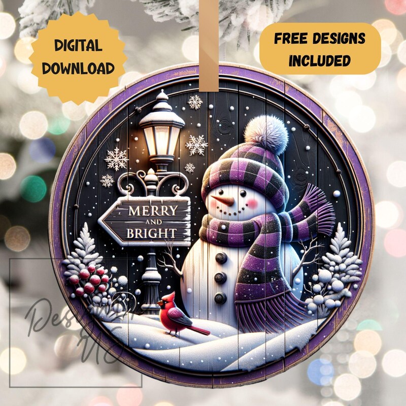 Purple Cardinal Drawing Etsy