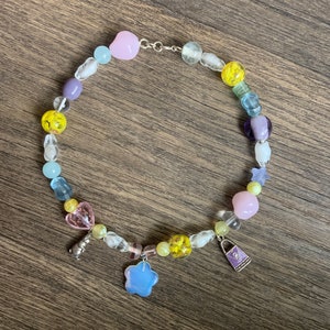 Spring Fairy Beaded Necklace