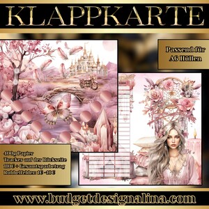 Boho Princess 2er Klappkarte