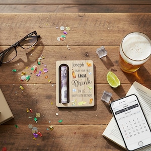 18th Birthday Money Gift | 18th Money Wallet | 18th Birthday for Him | First Legal Drink 18th Birthday Money Holder, Birthday Boy Beer Money image 11