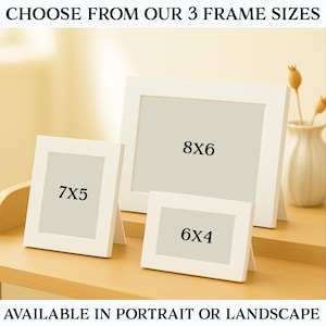 Custom Photo Frame 7x5 | Any Text Engraving | Gift for Any Occasion | Engraved Picture Frame 6x4 | Bespoke Keepsake Personalised Home Decor image 3