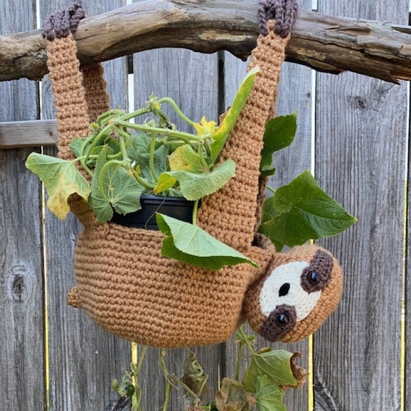 Hanging Sloth Crochet Pattern - Digital Download ONLY!