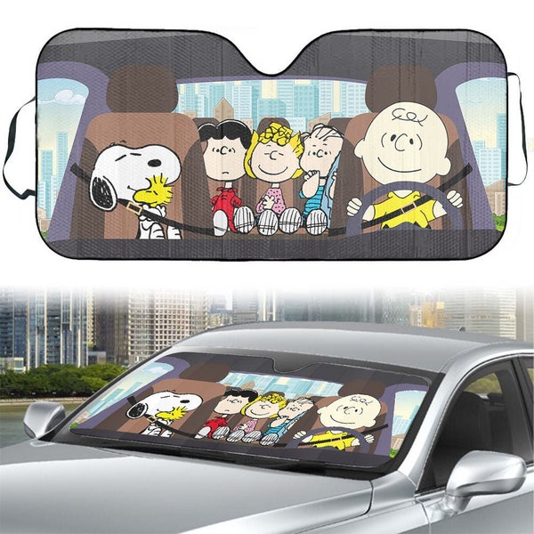 Snoopy Car Shades Etsy