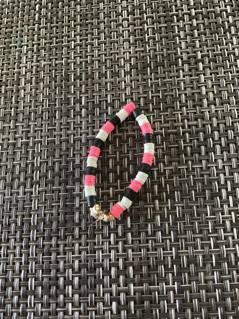 Customizable Clay Bead Bracelets. Etsy