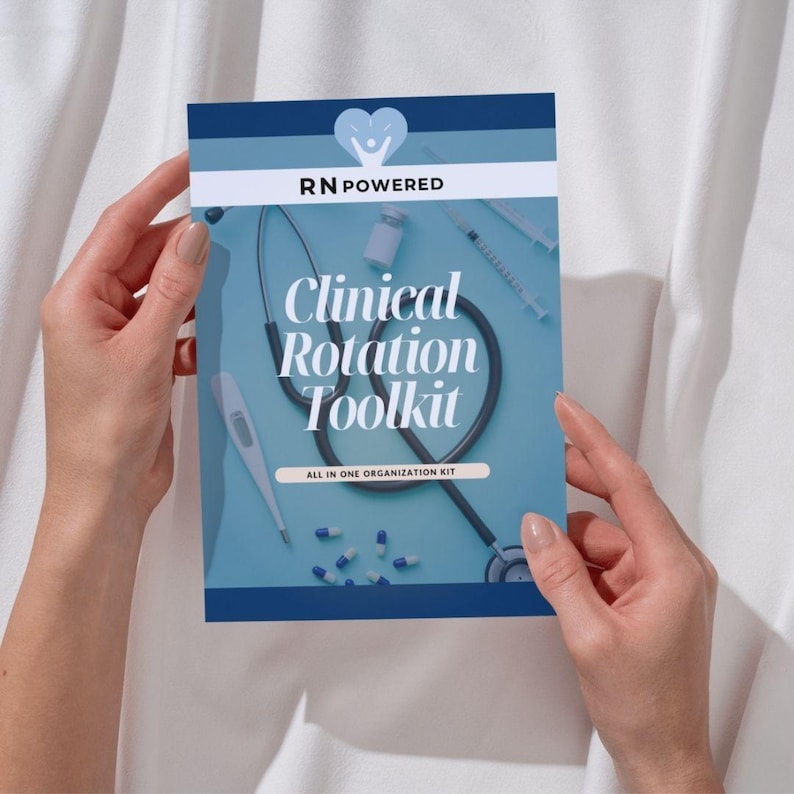 Clinical Rotation Toolkit | Nursing Student Resources | Templates ...
