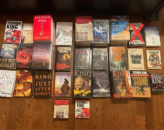 Stephen King Hardback Books (Choice Book - List is in the Photos) - Updated 3/29/24