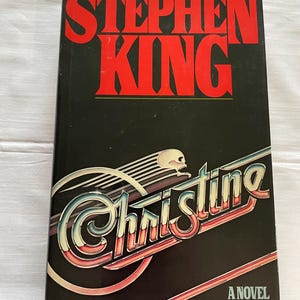 Christine by Stephen King 1st Ed. 2nd Print 1983 Hardback Book (Read Description)