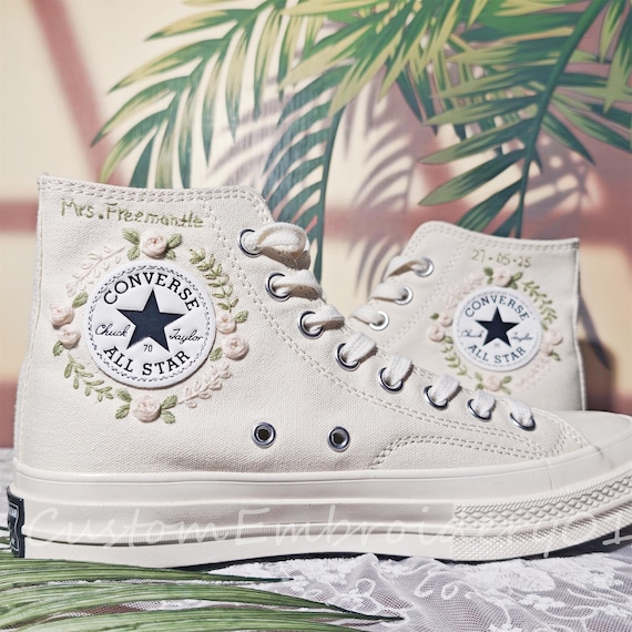 Personalisierte Converse Bestickte Schuhe Converse Chuck Taylor