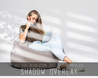 Shadow overlays, Realistic Shadow Illustration overlay for Adobe Photoshop