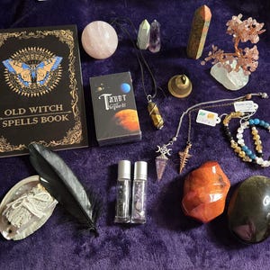 Orbes de chaudron magique : dévoilez le mystère mystique qui sommeille en vous, cadeaux de tarot, développement de la spiritualité, protection, cadeau de sorcière, cartes de tarot, kit de sorcière.