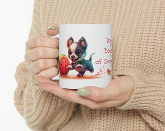 Dog Days of Summer Ceramic Mug 11oz