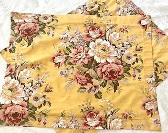 Juego de fundas de almohada vintage RL Ralph Lauren Sophie Brooke tamaño estándar