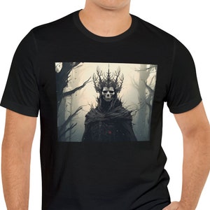 Ritual Macabre Occult Goth T Shirt Dark Academia Shirt Spooky Cult Apparel King Halloween Shirt Gothic Clothing Satanic Unisex Tees Evil