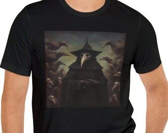 Plague Doctor T-Shirt: Macabre Gothic Graphic Tee