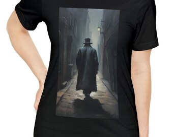 Jack the Ripper T-Shirt: Victorian London Goth Apparel