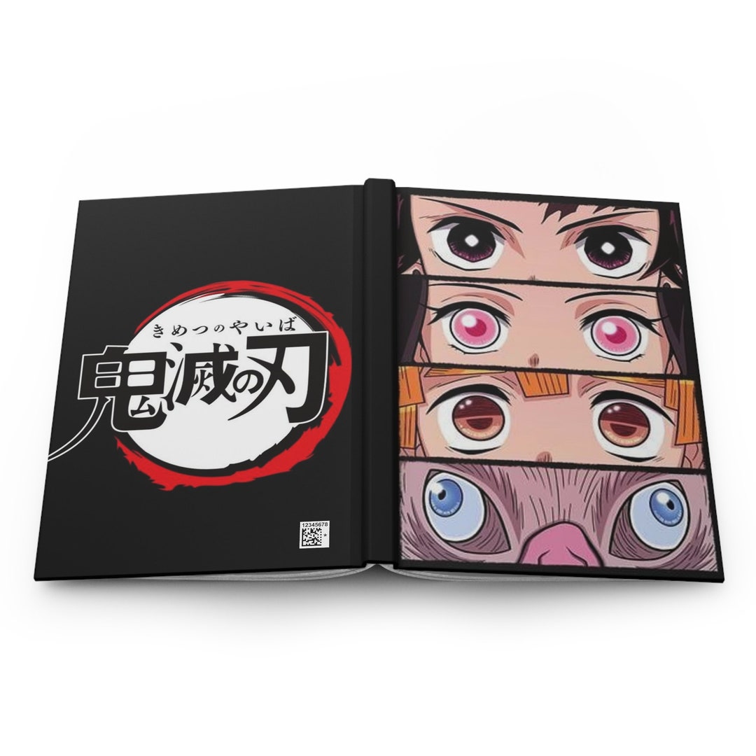 Demon Slayerinspired Notebook Harness the Breath of the Etsy