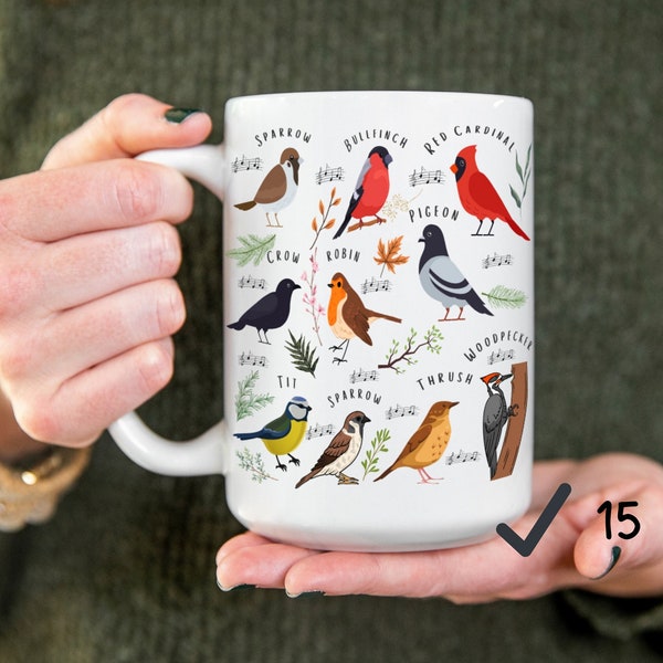 Bird mug gift|bird watcher gift,Birdwatching Mug|birthday coffee mug|great grandma gift,bird watcher gift,bird nerdCamping Bird Mug gift