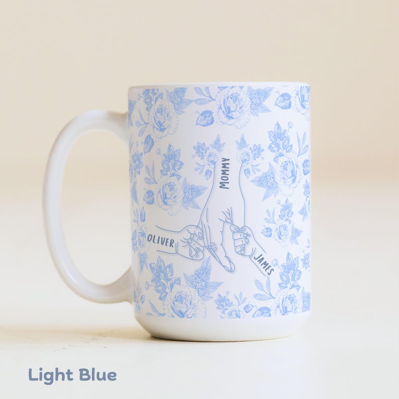 custom mug add your names, gift for grandma, gift for mom, gift for twin mom, Trandy gift for crhistmas , Grandchildrens names