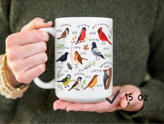 Bird mug gift|bird watcher gift,Birdwatching Mug|birthday coffee mug|great grandma gift,bird watcher gift,bird nerdCamping Bird Mug gift