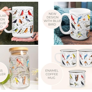 Bird mug gift|bird watcher gift,Birdwatching Mug|birthday coffee mug|great grandma gift,bird watcher gift,bird nerdCamping Bird Mug gift image 4
