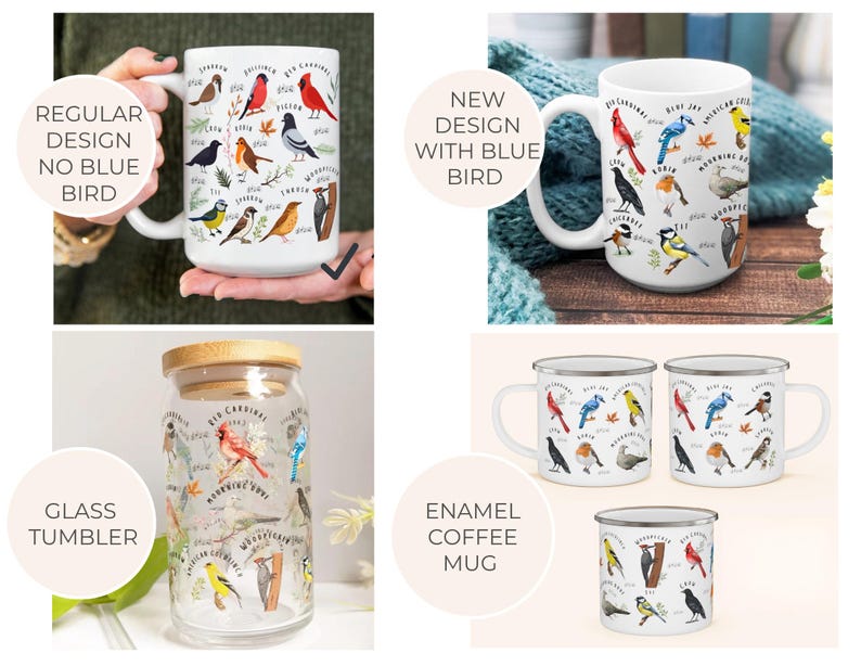 Bird mug gift|bird watcher gift,Birdwatching Mug|birthday coffee mug|great grandma gift,bird watcher gift,bird nerdCamping Bird Mug gift image 4