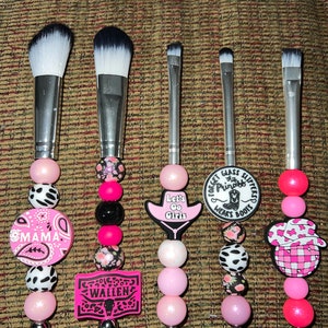 Western glam makeup brushes