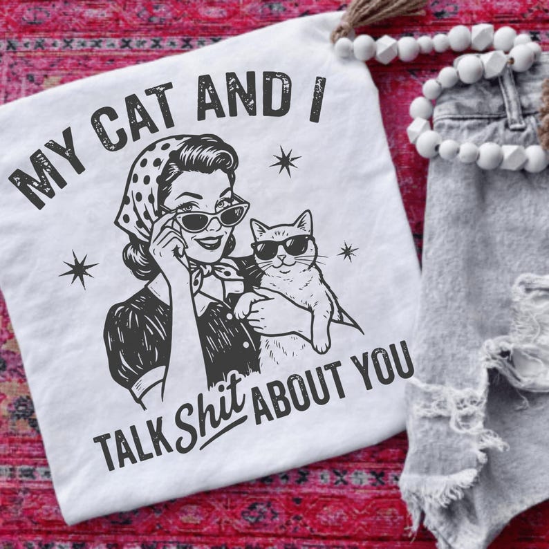 Retro Floral Cat Mom Png, Coquette Bow Cat Mom Png, Mama Mom File ...