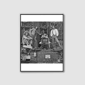 The Who Print, Black and White, The Who Poster, Vintage Poster, Celebrity Poster, Wall Art, Printable Art, Famous Print, Home Decor, DIGITAL