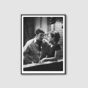 Friends Poster Print, Black and White, Friends Poster, Friends Series Poster Print, Tv Series Posters Art, Poster Wall Art, DIGITAL DOWNLOAD