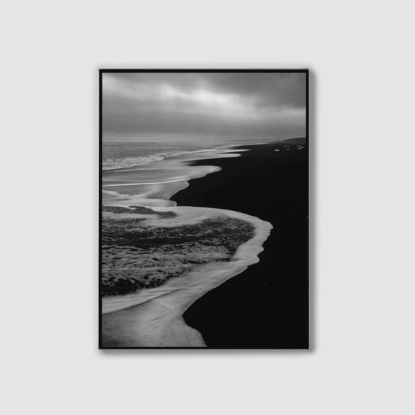 Wave Photography Black and White - Etsy