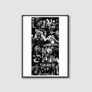 How I Met Your Mother Poster Print: Black & White Collage (Digital Download)