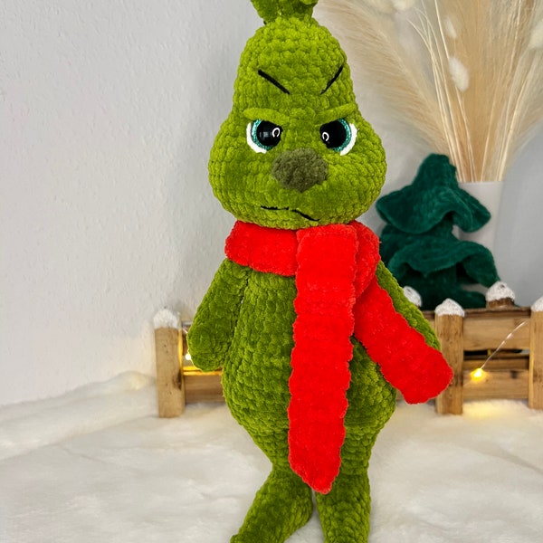 Grinch Crochet Pattern - Etsy
