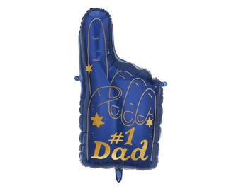 Globo "Papá número 1", decoración para el Día del Padre, decoración para celebraciones, regalo para papá.