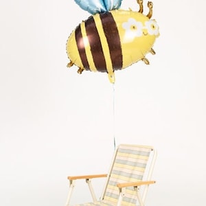 Biene Folienballon - Hummel Thema Babyparty oder Kindergeburtstag Dekoration Bild 4
