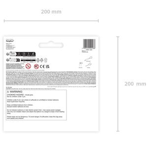 PartyDeco ghost balloon packaging approx. 220 x 280 mm with product and safety information